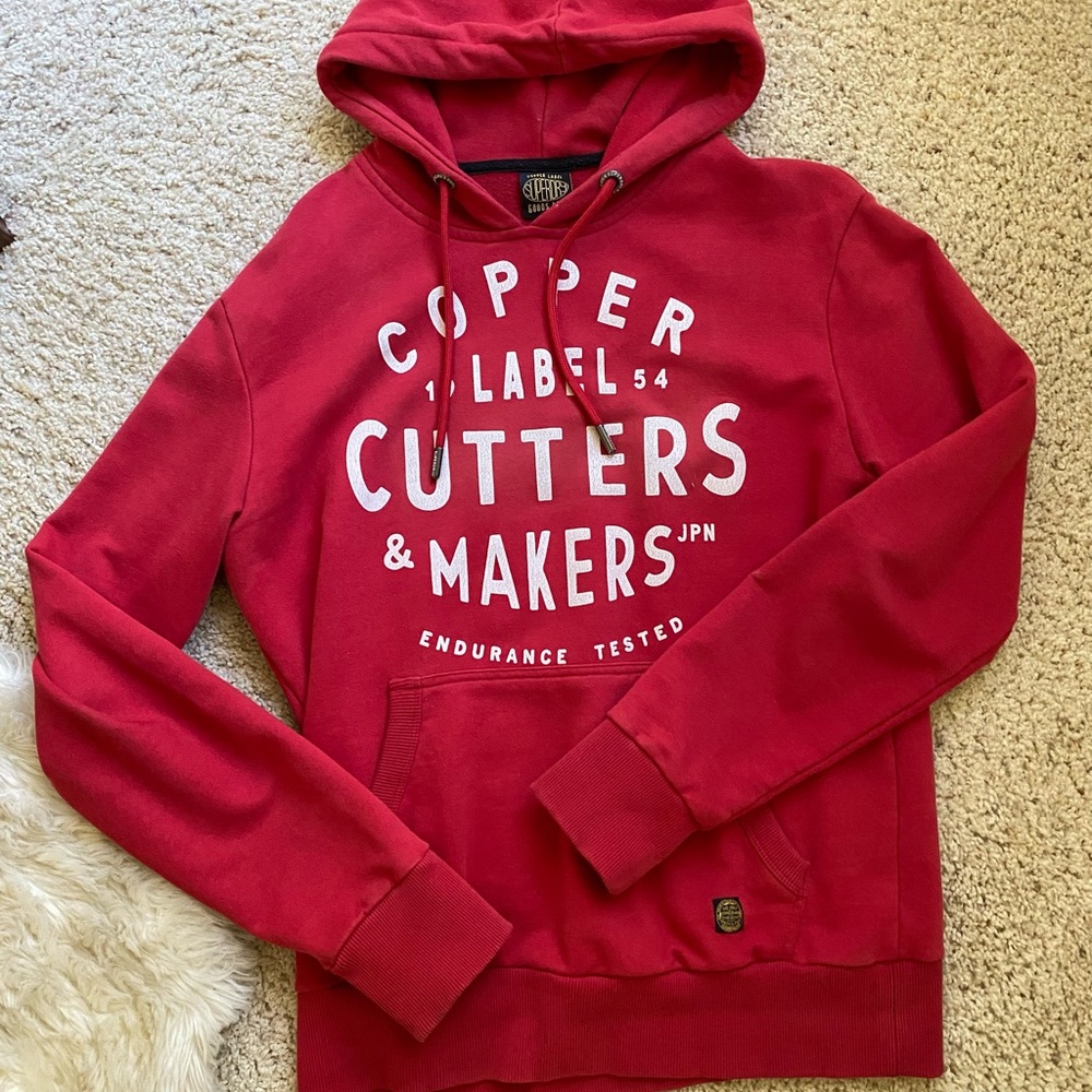 SUPERDRY HOODIE MENS LARGE